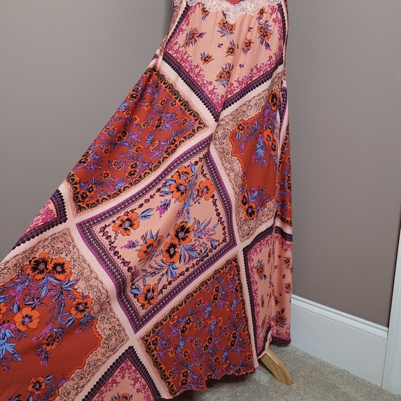 ❌️SOLD❌️Free People Geranium Combo Dress - XS - Picture 4 of 15